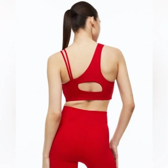 H&M Sports Bra red size large - Picture 6 of 9